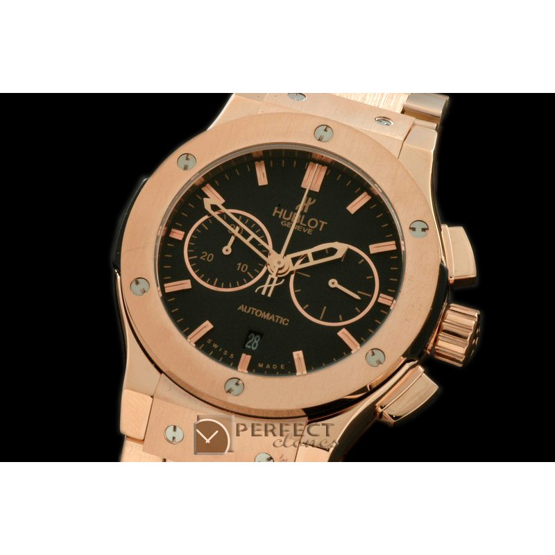 HBFSC00111S Classic Fusion Chrono V2 RG/RG Black A-775Sec@3