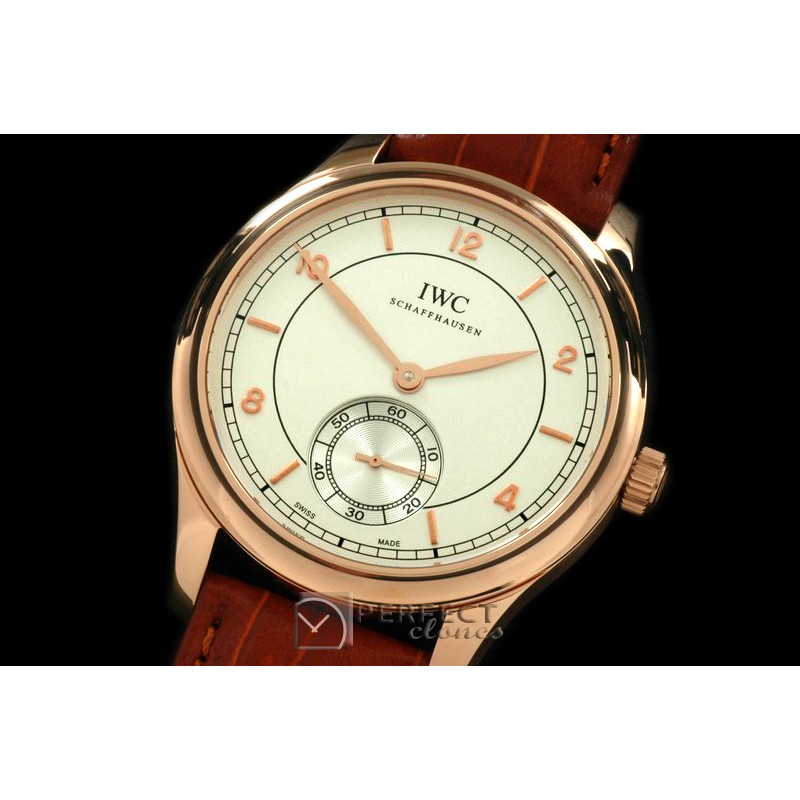 IWPA10021 Portuguese Vintage Auto RG/LE White Asia 2824 28800b