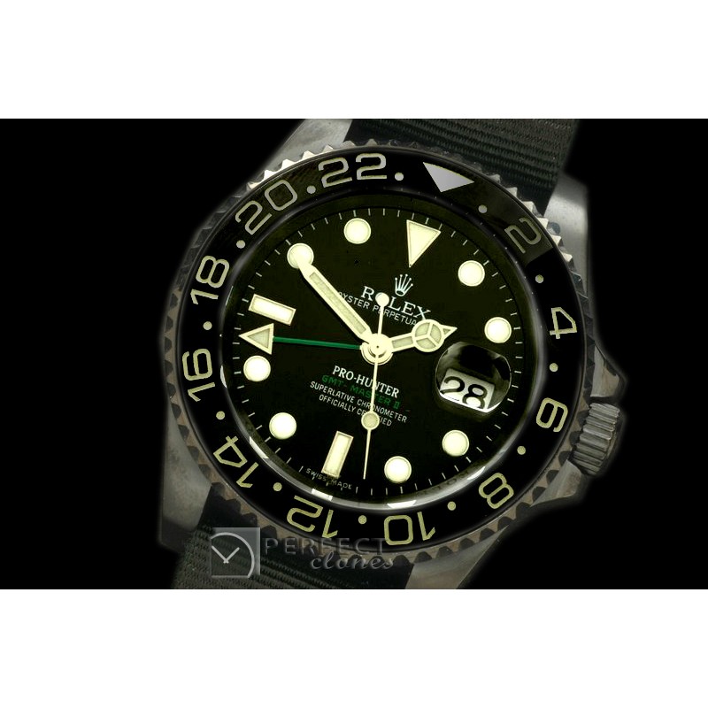 RLGPH00108N Pro Hunter GMT PVD Asian 2813