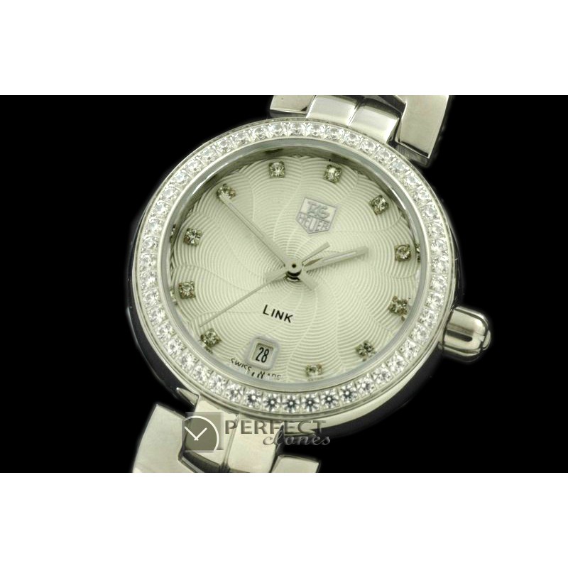TGLL00101D 2012 Link Sports Ladies SS/SS Wht Diam S-Qtz