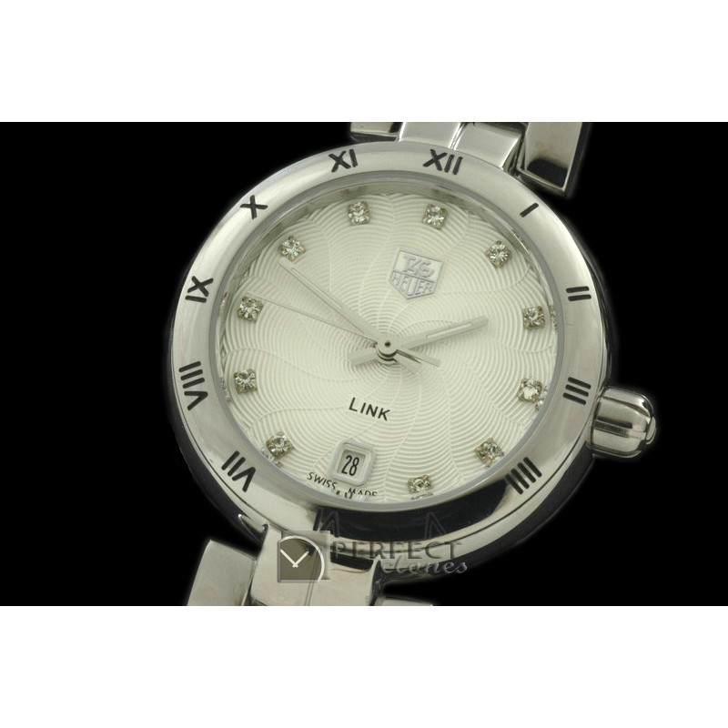 TGLL00101 2012 Link Sports Ladies SS/SS Wht Diam S-Qtz