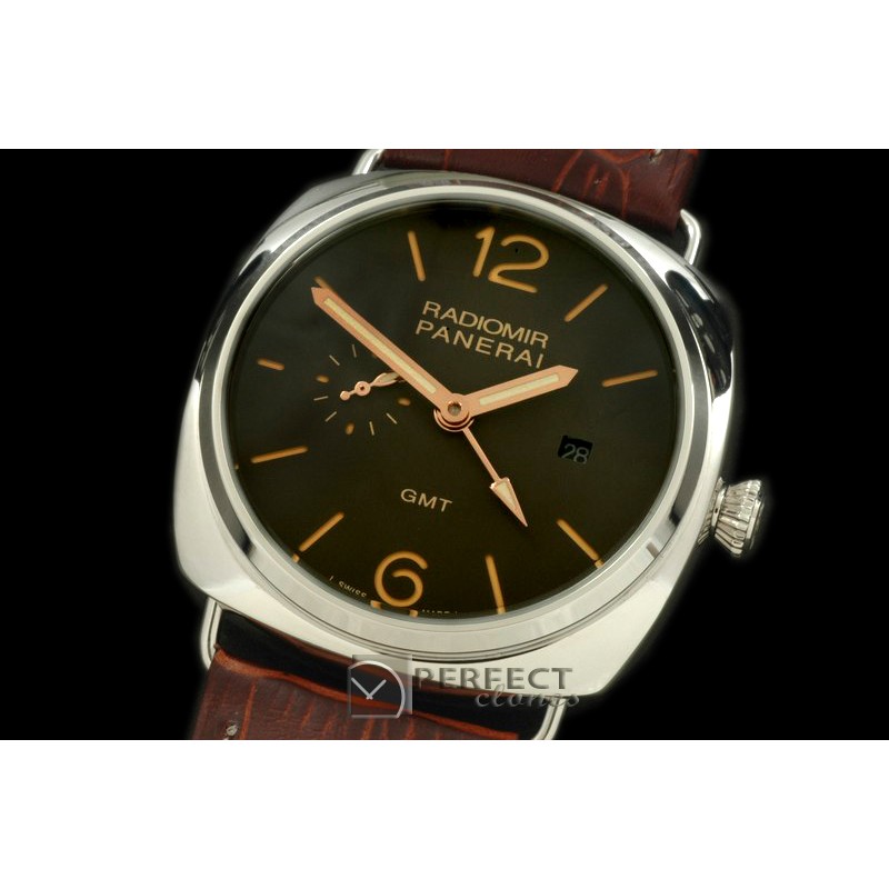 PN42107 Pam 421 3 Days GMT SS/LE Brown SG-25J Auto