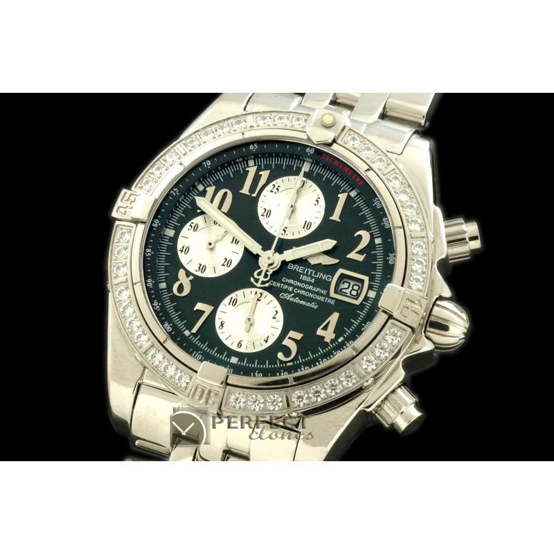 BLEVB10014 Chronomat Evo SS Grey Num A-77528800