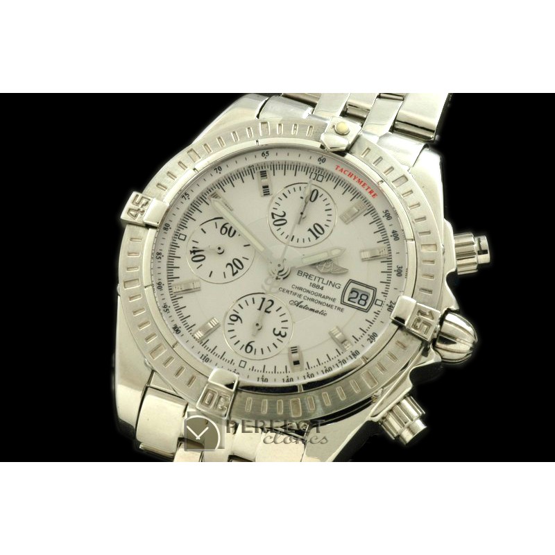 BLEV00101 Chronomat Evo SS/SS White Sticks A-77528800