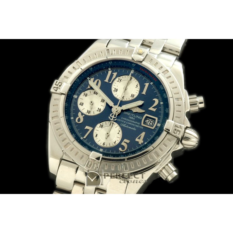BLEV00113 Chronomat Evo SS/SS Blue Num A-77528800