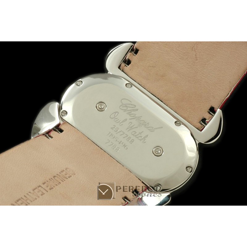 CPOWL10001A Owl Watch Ladies SS/ST White Swiss Qtz