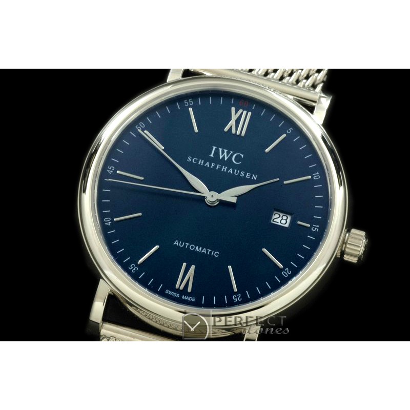 IWPT00996S Portofino Automatic SS/ME Blue Asia 2892