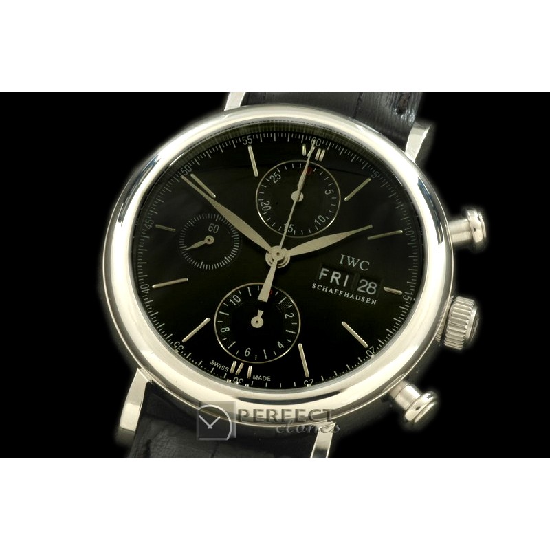 IWPT00012 Portofino Chronograph V2 SS/LE Black A-77528800bph