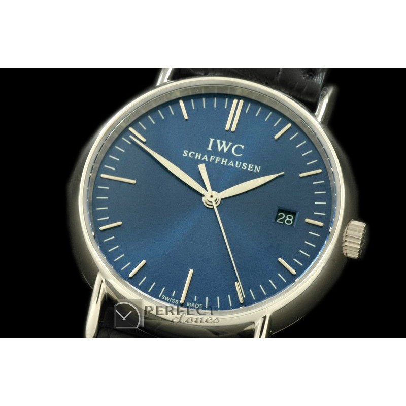 IWPTL10005 Portifino Ladies SS/LE Blue Sticks Swiss Qtz