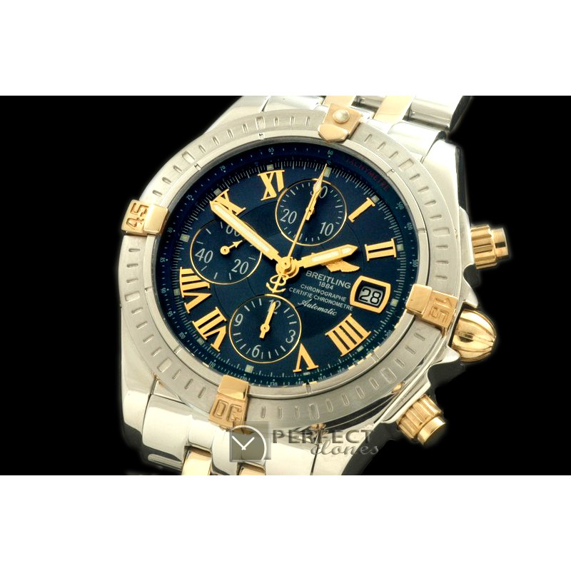 BLEV00223 Chronomat Evo SS/YG Blue Roman A-77528800