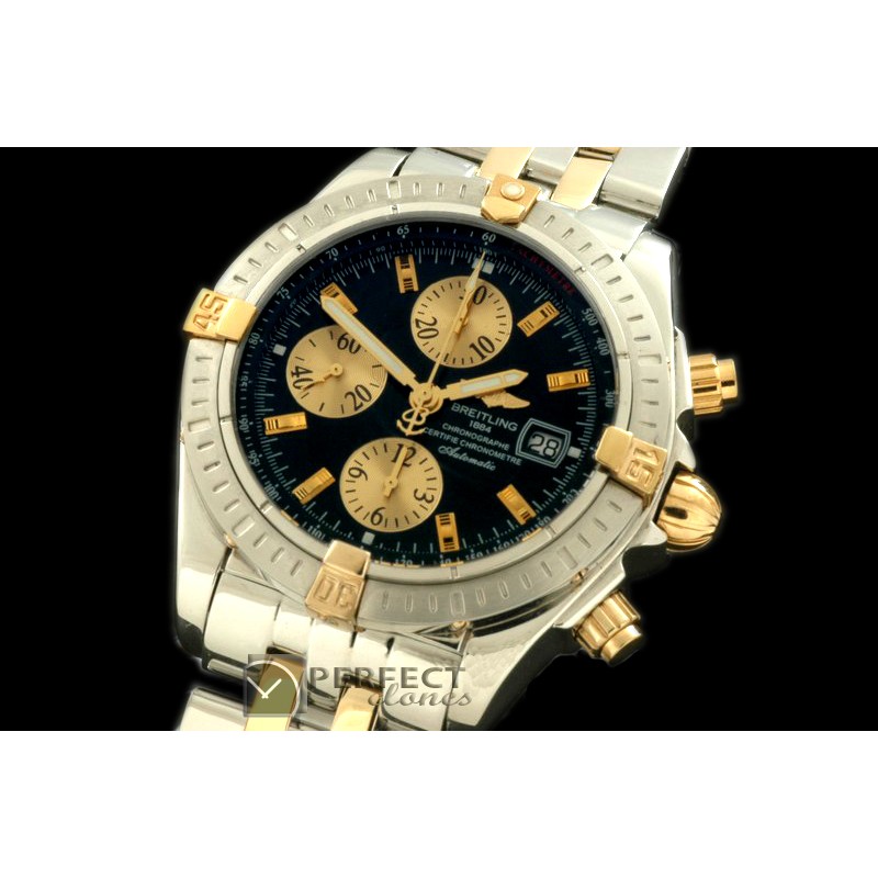 BLEV00202 Chronomat Evo SS/YG Black Sticks A-77528800