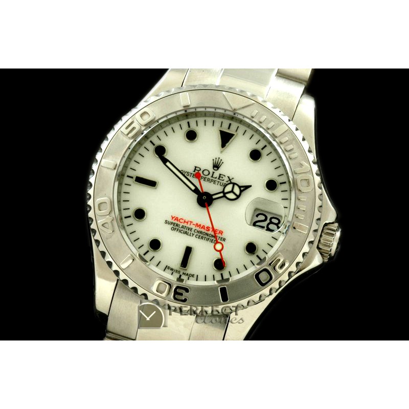 RYMID00012A Yachtmaster Mid SS White Asian Eta 2836/3135