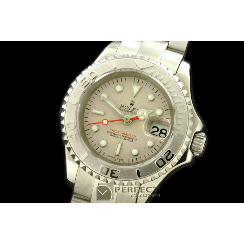 RYMLD00111 Yachtmaster Lady SS Rolesium Asian ST-6 21J