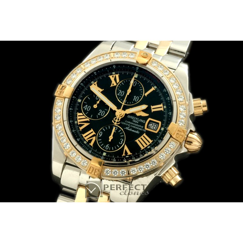 BLEVB00222 Chronomat Evo SS/YG Black Roman A-77528800