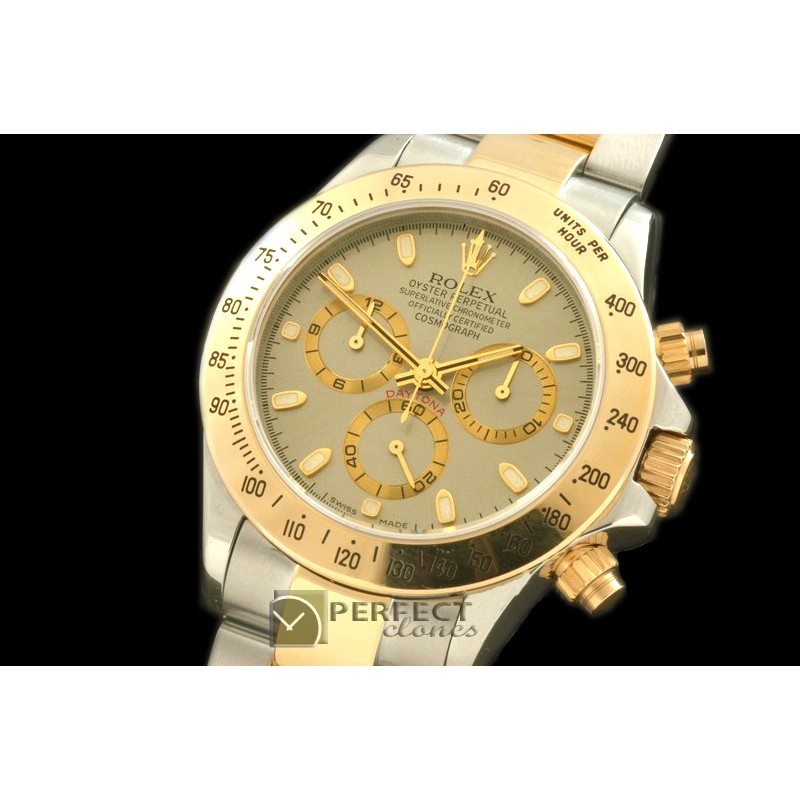 RLDT00103 Daytona 116523 YG/SS Grey Stick A-775Sec@6 28800