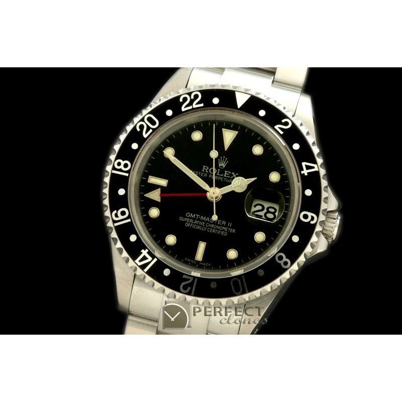 RLGS00054 GMT II 16710 SS Black Asian 2836/3186
