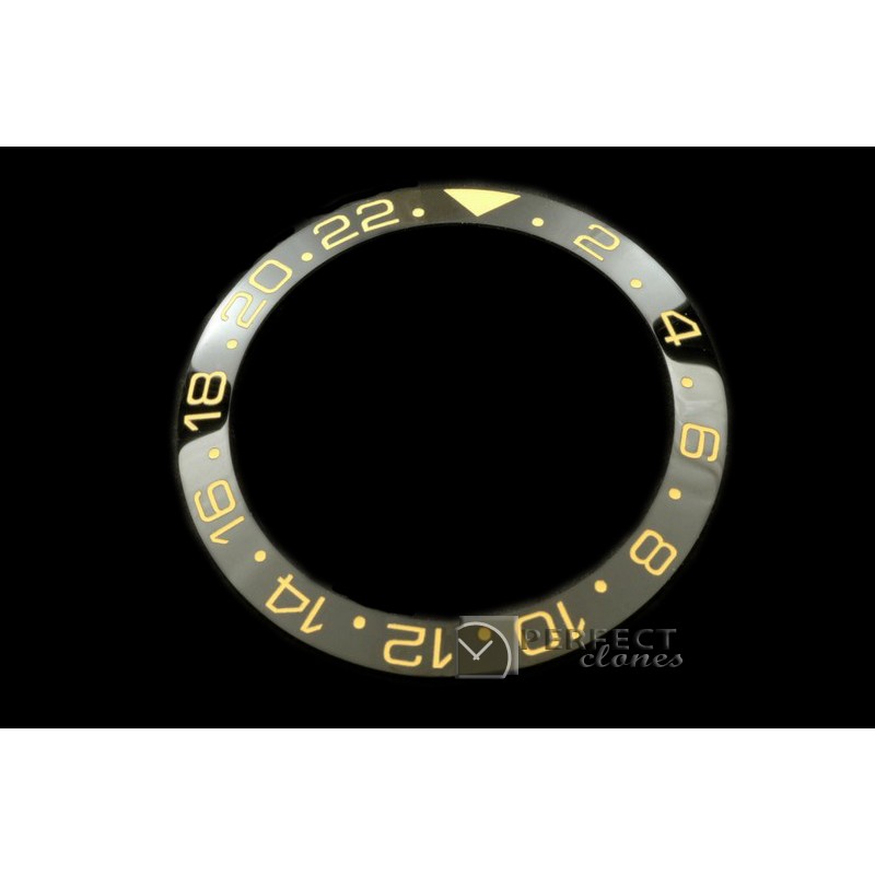 RLBZ-GMT-2T Black Ceramic Bezel for GMT 116713