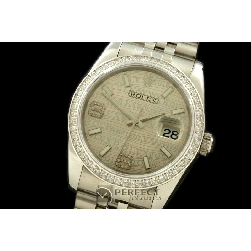 RDJMS00031AD SS/SS JUB Silver Asian 2836 - Real Diamonds
