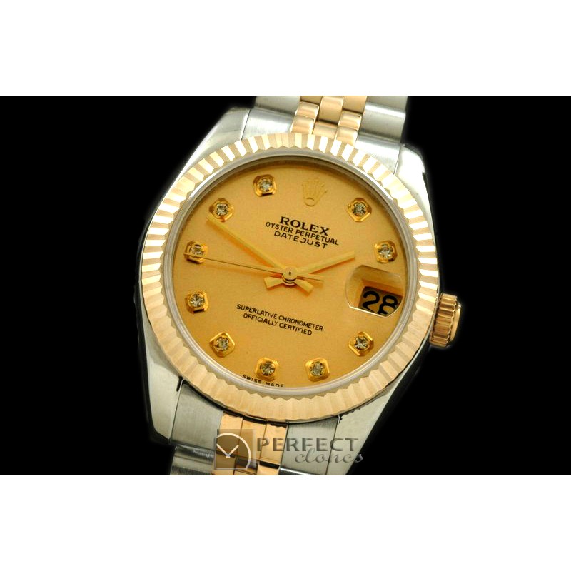 RDJmT10002A SS/YG Jubilee Gold Diam Swiss 2688/2355