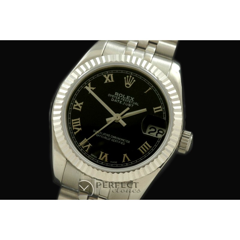 RDJmS10063A SS Jubilee Black Roman Swiss 2688/2355
