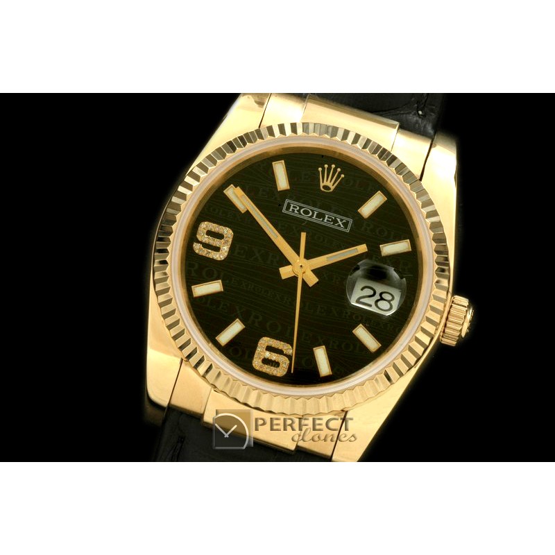 RDJMF00115 YG/LE Black Asian 2813 2880-Real Diamonds