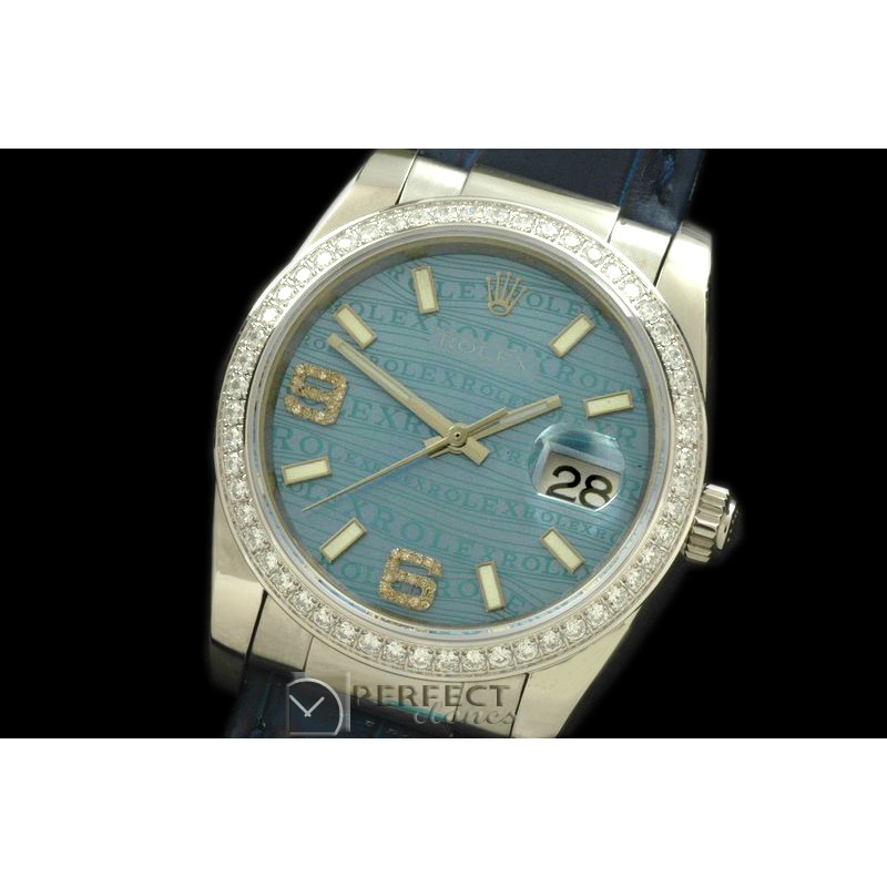 RDJMS00082D SS/LE Blue Asian 2813 2880Real Diamonds