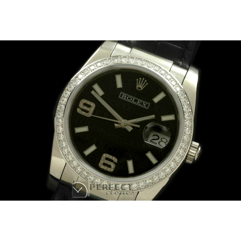 RDJMS00085D SS/LE Black Asian 2813 2880Real Diamonds