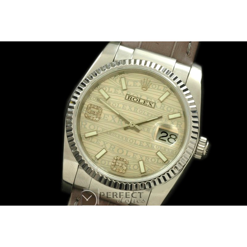 RDJMS00081 SS/LE Champagne Asian 2813 - Real Diamonds