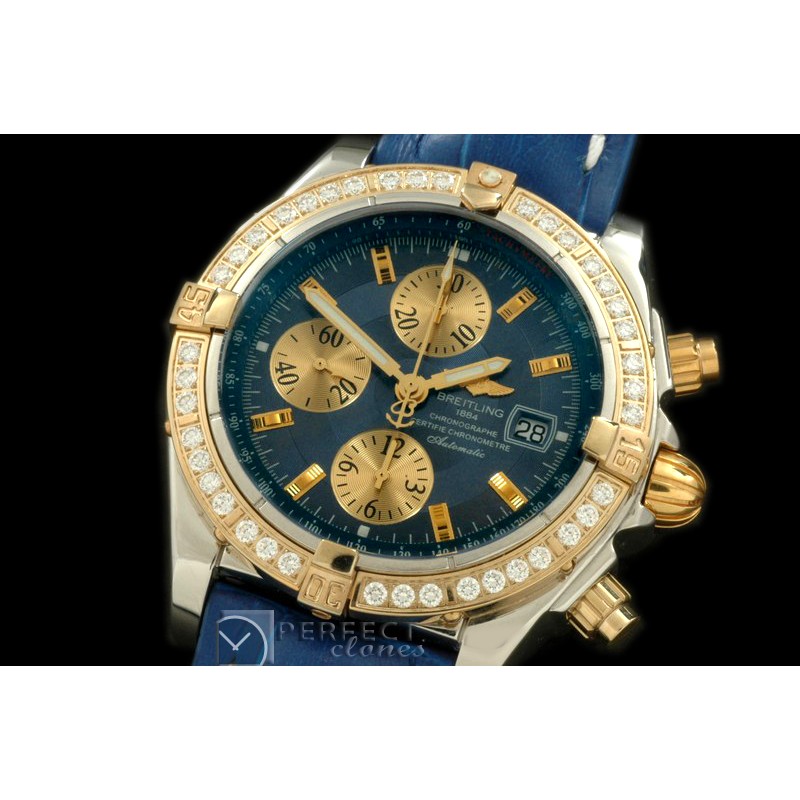 BLEVB00203L Chronomat Evo SS/LE Blue Sticks A-77528800