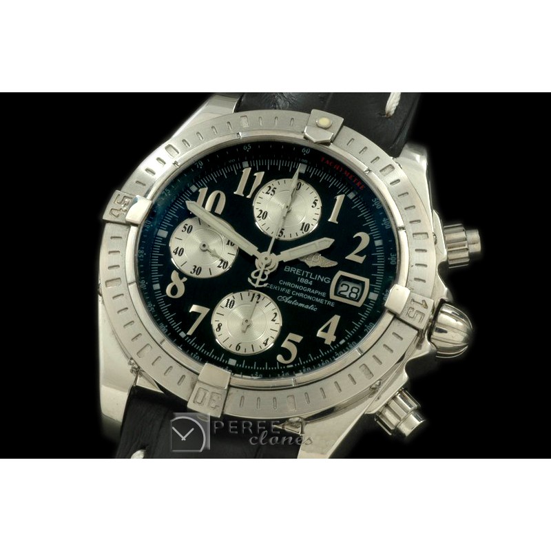 BLEV00112L Chronomat Evo SS/LE Black Num A-77528800