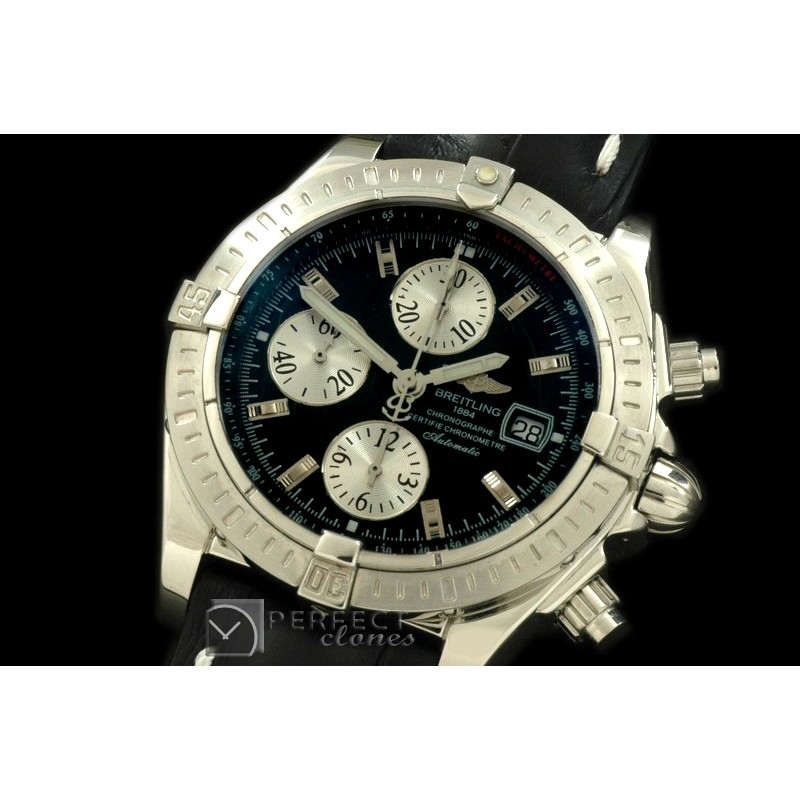 BLEV00102L Chronomat Evo SS/LE Black Sticks A-77528800