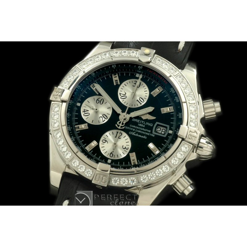 BLEVB10002L Chronomat Evo SS/LE Black Sticks A-77528800