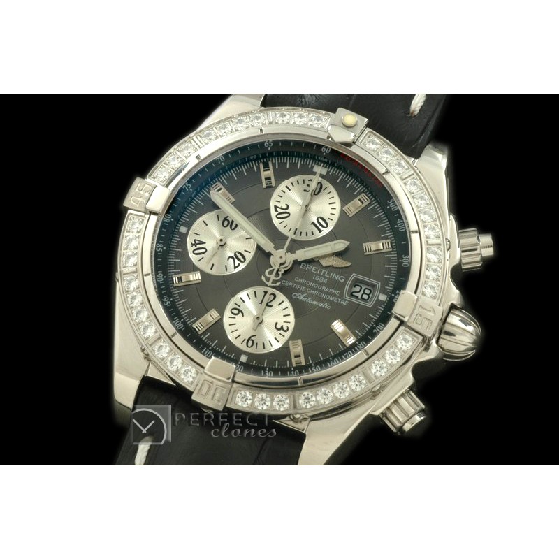 BLEVB10004L Chronomat Evo SS/LE Grey Sticks A-77528800