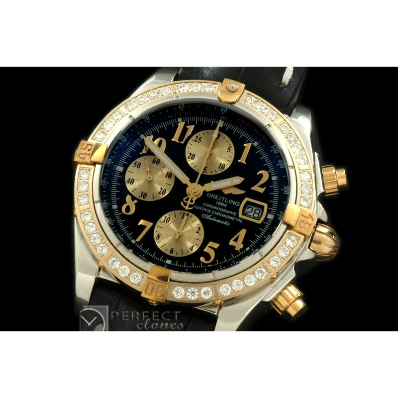 BLEVB00212L Chronomat Evo SS/LE Black Num A-77528800