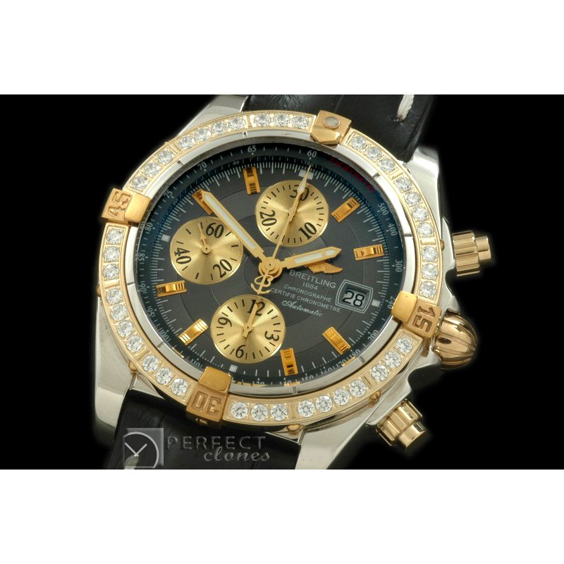 BLEVB00204L Chronomat Evo SS/LE Grey Sticks A-77528800