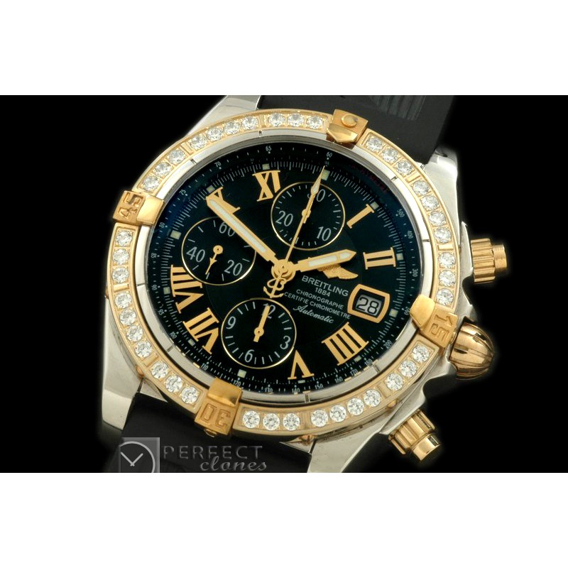 BLEVB00222R Chronomat Evo SS/RU Black Roman A-77528800