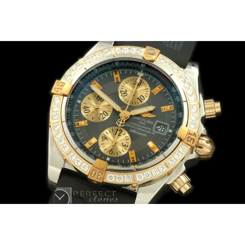 BLEVB00204R Chronomat Evo SS/RU Grey Sticks A-77528800