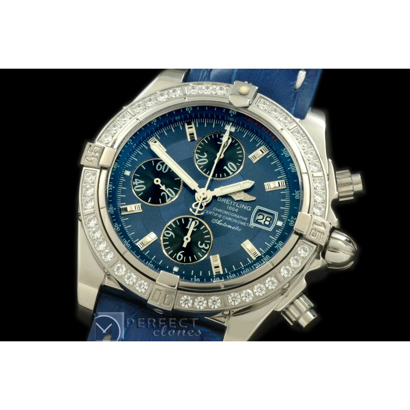 BLEVB10003L Chronomat Evo SS/LE Blue Sticks A-77528800