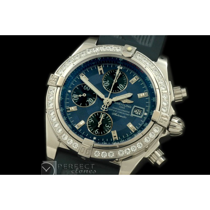 BLEVB10003R Chronomat Evo SS/LE Blue Sticks A-77528800