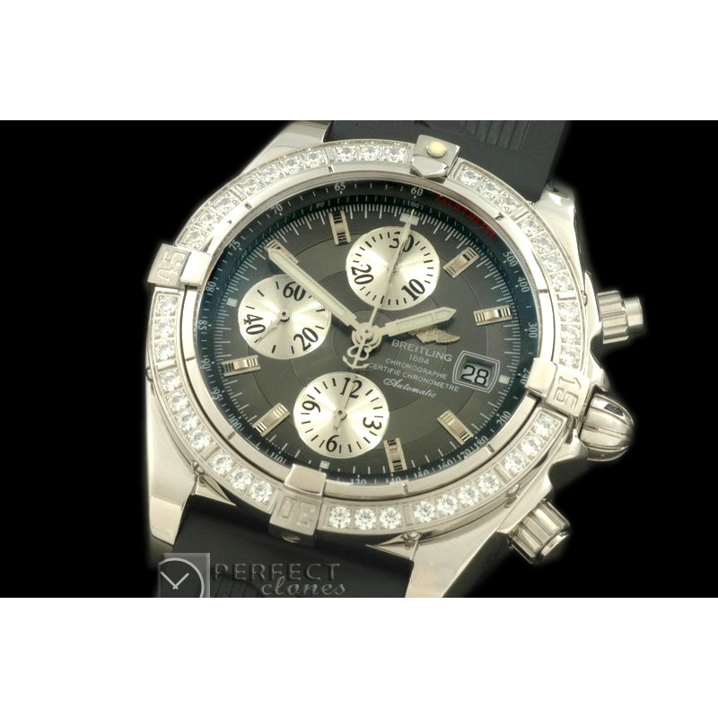 BLEVB10004R Chronomat Evo SS/LE Grey Sticks A-77528800