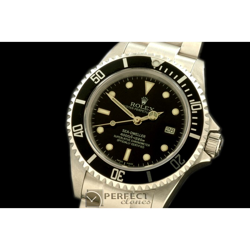 0 RLSD00077 16600 Classic Sea Dweller SS Blk Asian 2836/31