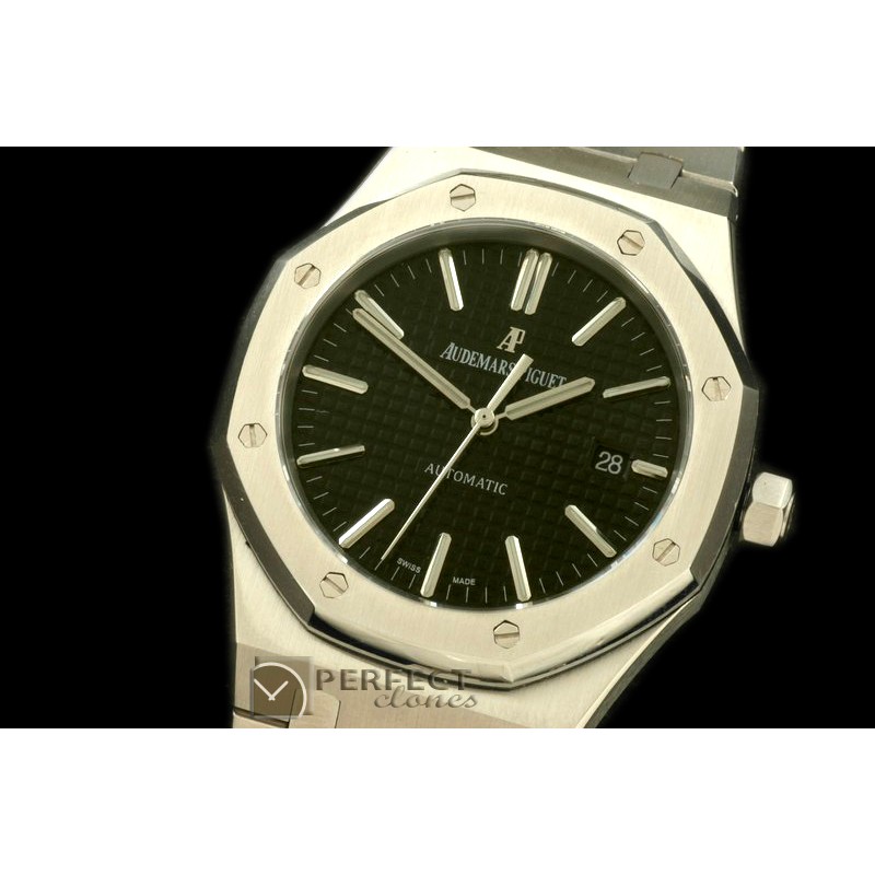 AP15400-102 Royal Oak 15400 SS/SS Black Swiss 2824