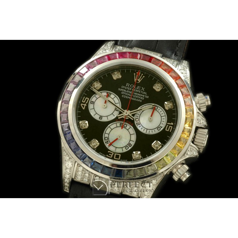 RLDSB01001E SS/LE/Colour Diam Bez Black Diam A-7750 Secs@6
