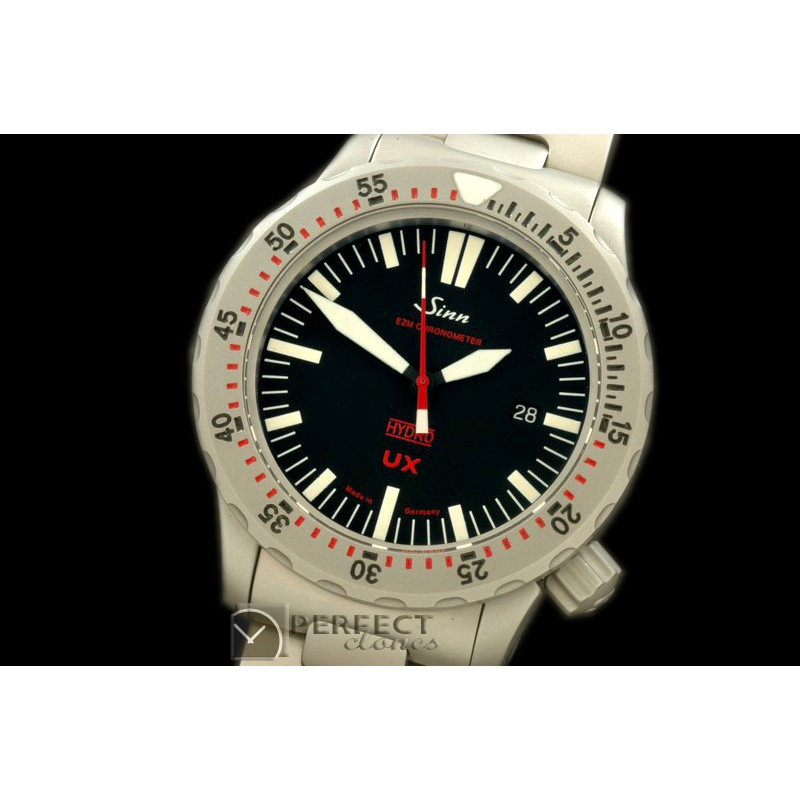 SI01014S UX Hydro Automatic SS/SS Black Swiss Eta 2836