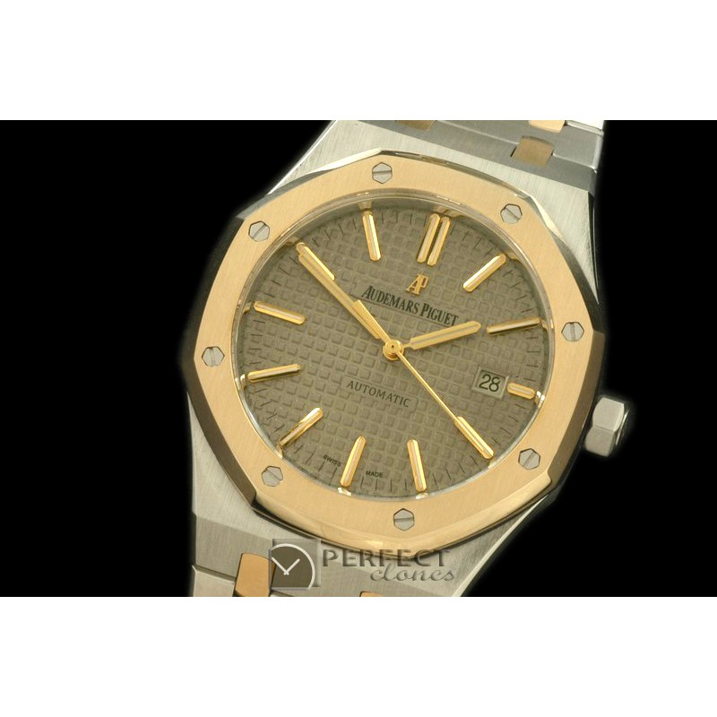 AP15400-114 Royal Oak 1540SS/YG Grey Swiss 2824