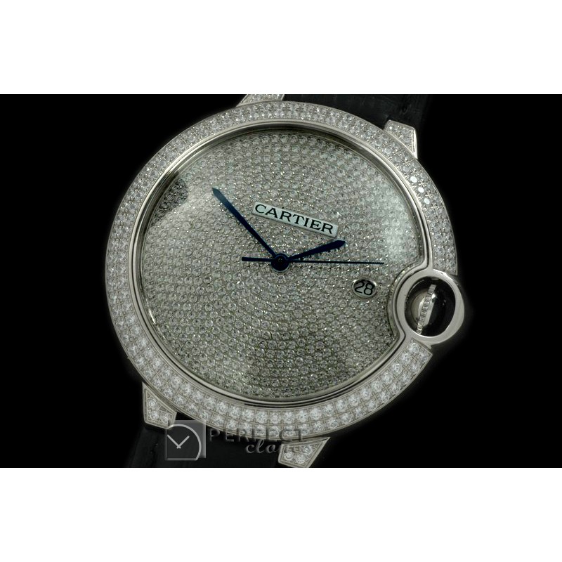 CARBA00032 Ballon De Cartier Men SS/LE Diam Asian Eta 2892
