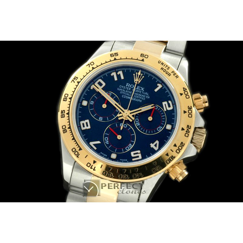 RLDT00115 Daytona 116523 YG/SS Blue Num A-775Sec@6 28800