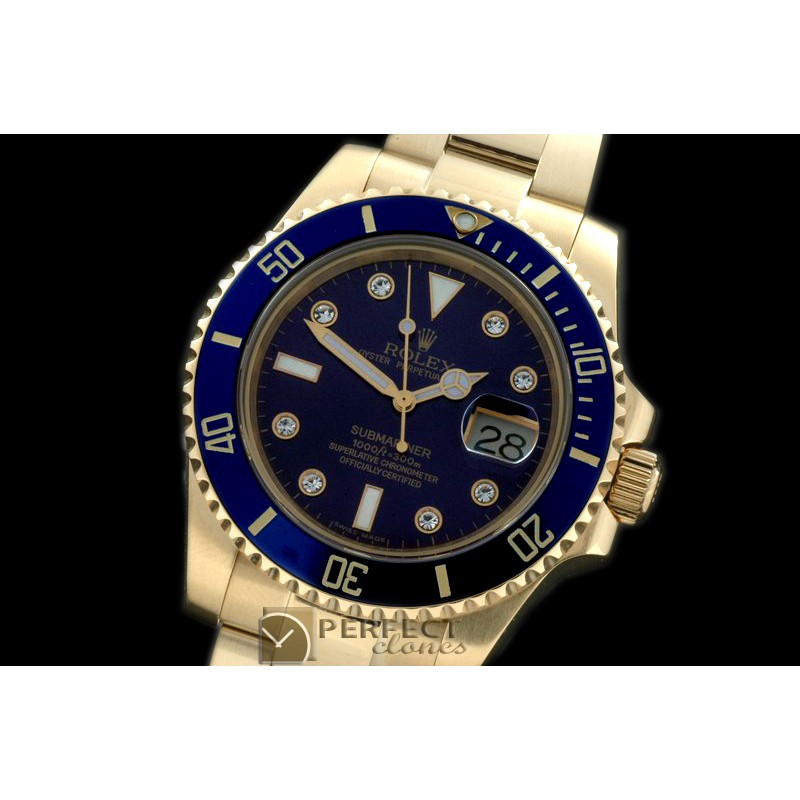 RLSF00005 116619 Black FG/Diam Sub Swiss 2836/3135