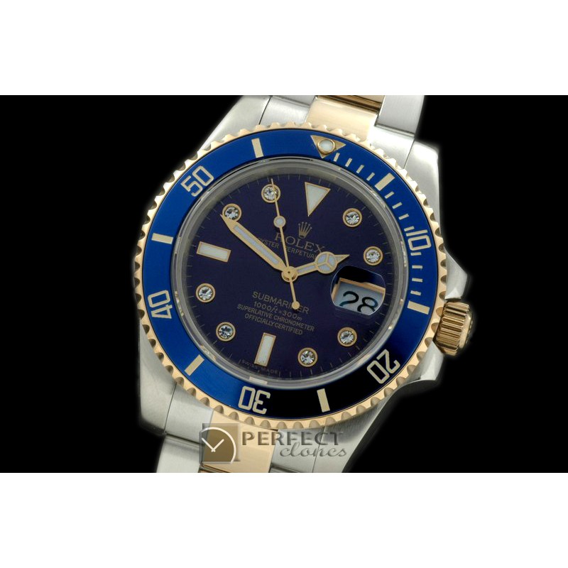 RLST00107 116613 Blue TT/Diam Sub Asian 2813 28800