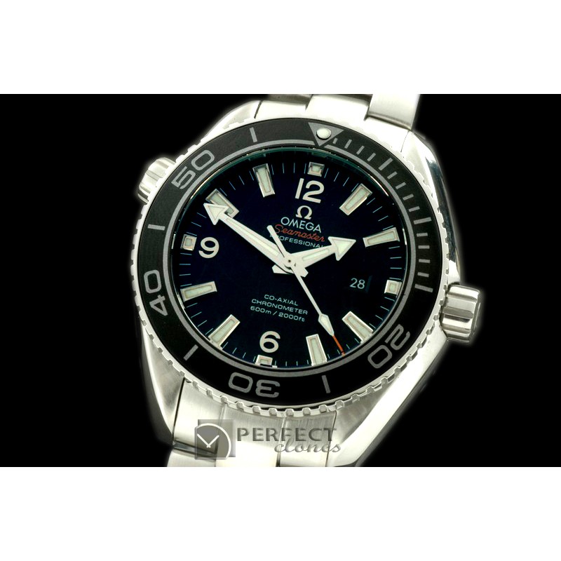 OMCPO375-101 P-Ocean Ceramic SS/SS Black Swiss 2824